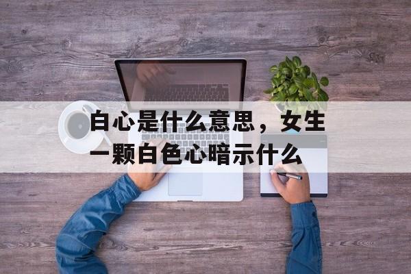 白心是什么意思，女生一颗白色心暗示什么-第1张图片-