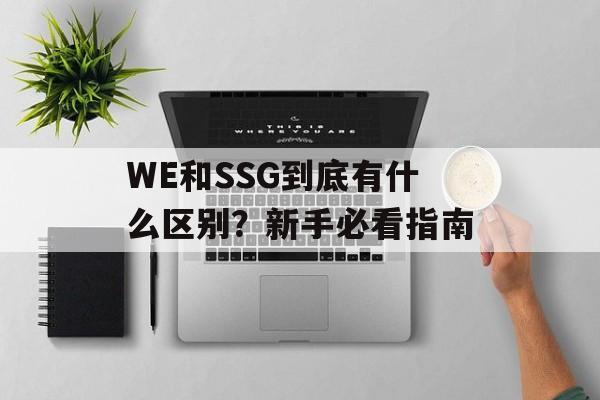 WE和SSG到底有什么区别？新手必看指南-第1张图片-