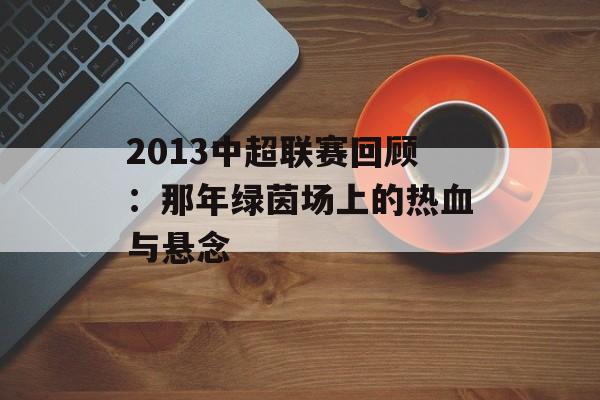 2013中超联赛回顾：那年绿茵场上的热血与悬念-第1张图片-